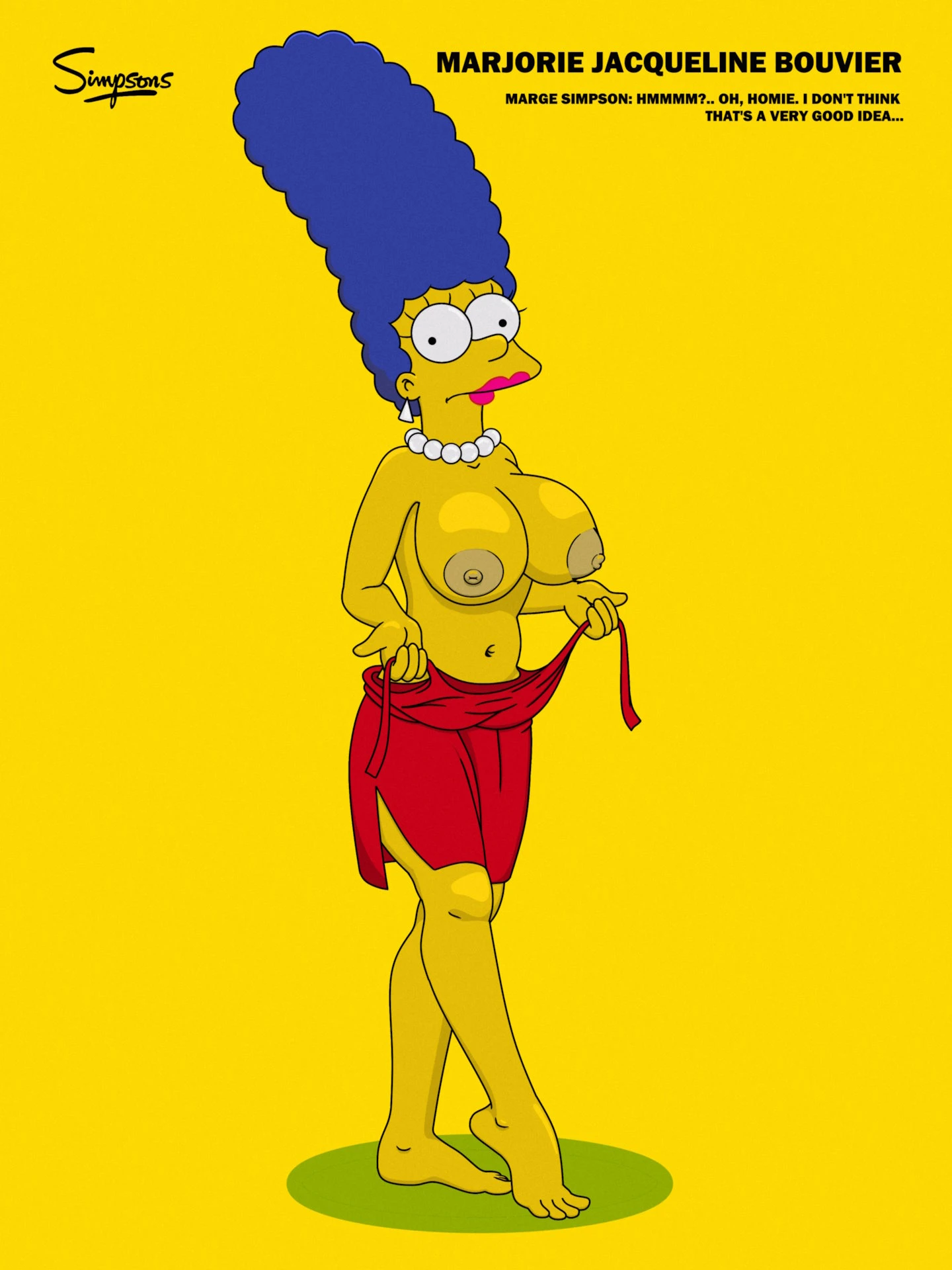 Homer Simpson and Marge Simpson - old works