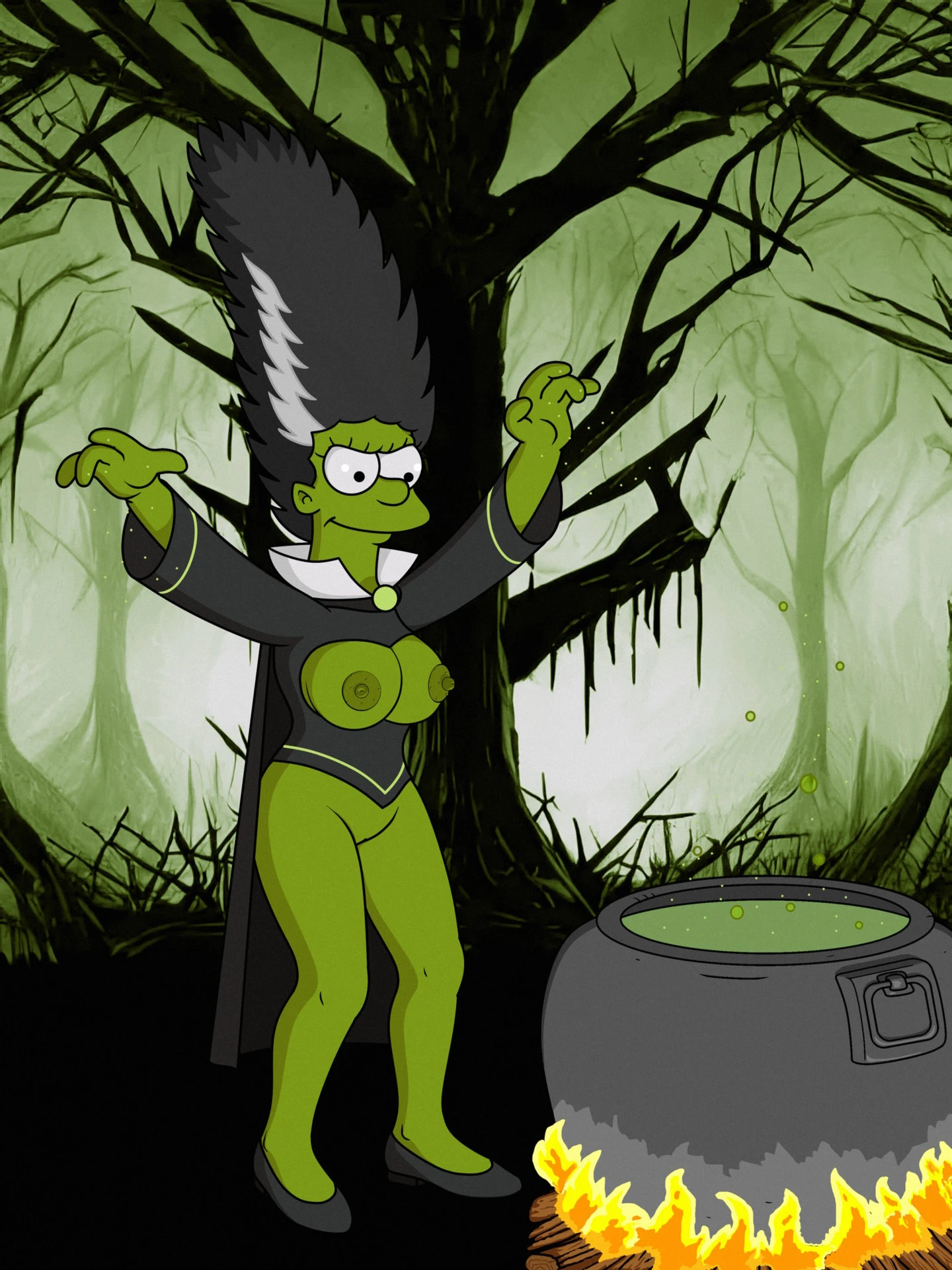 Halloween 2023 - Marge Simpson witch