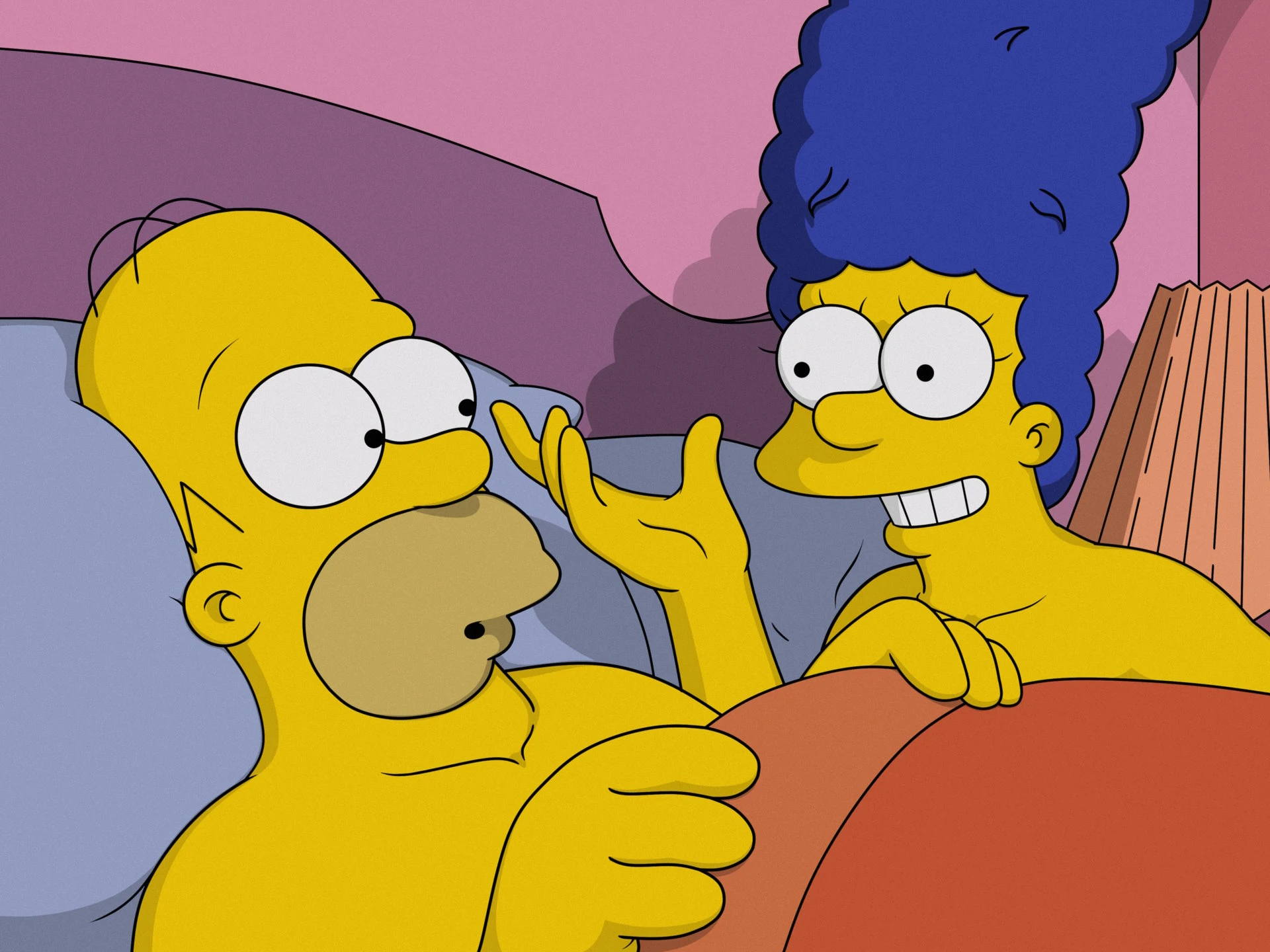 Marge Simpson and Homer Simpson - Swingers' party MTS-000 01