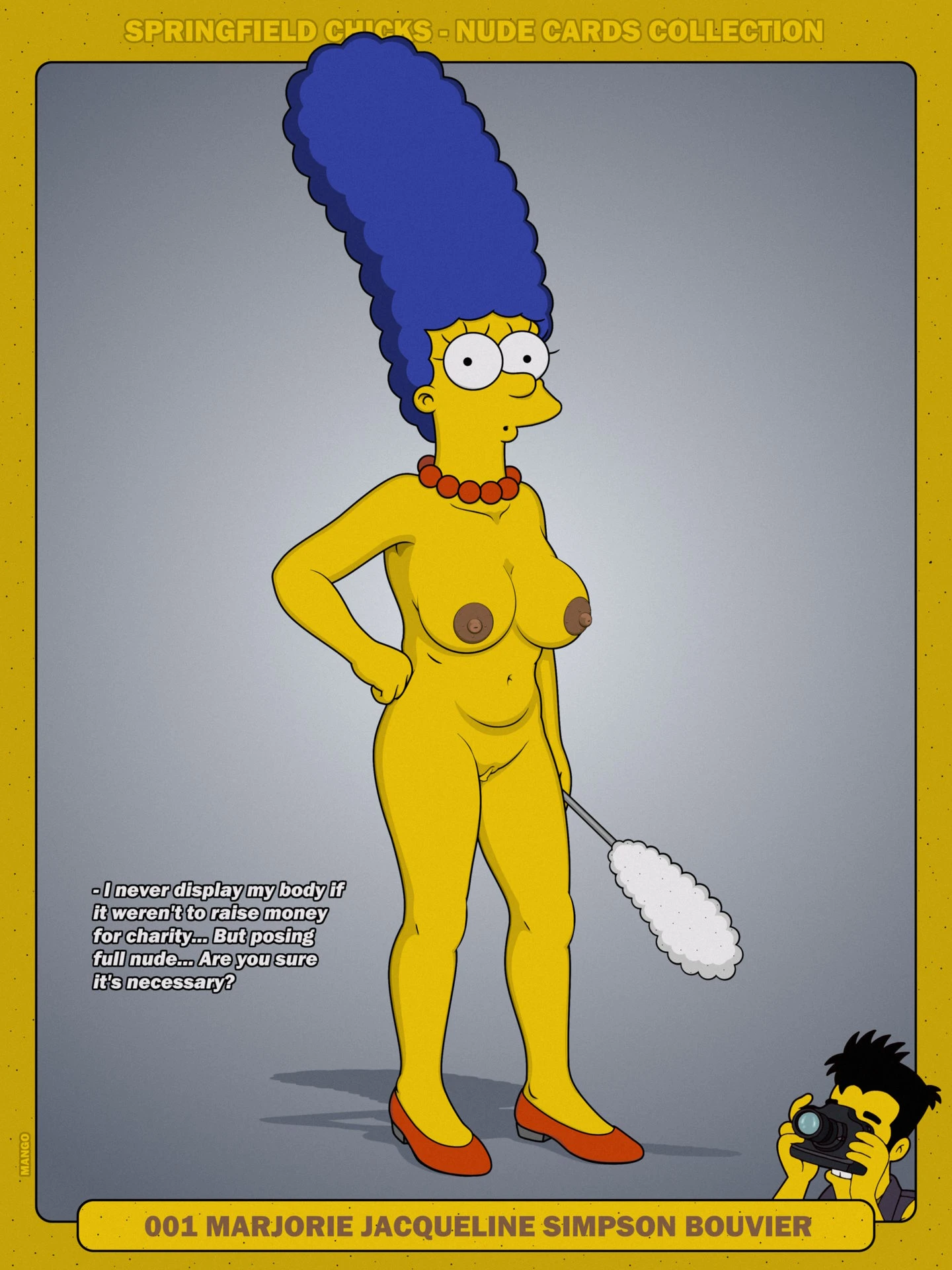 Springfield chicks - Marjorie Jacqueline (Marge) Simpson Bouvier, Cards 001 (SpCh001)