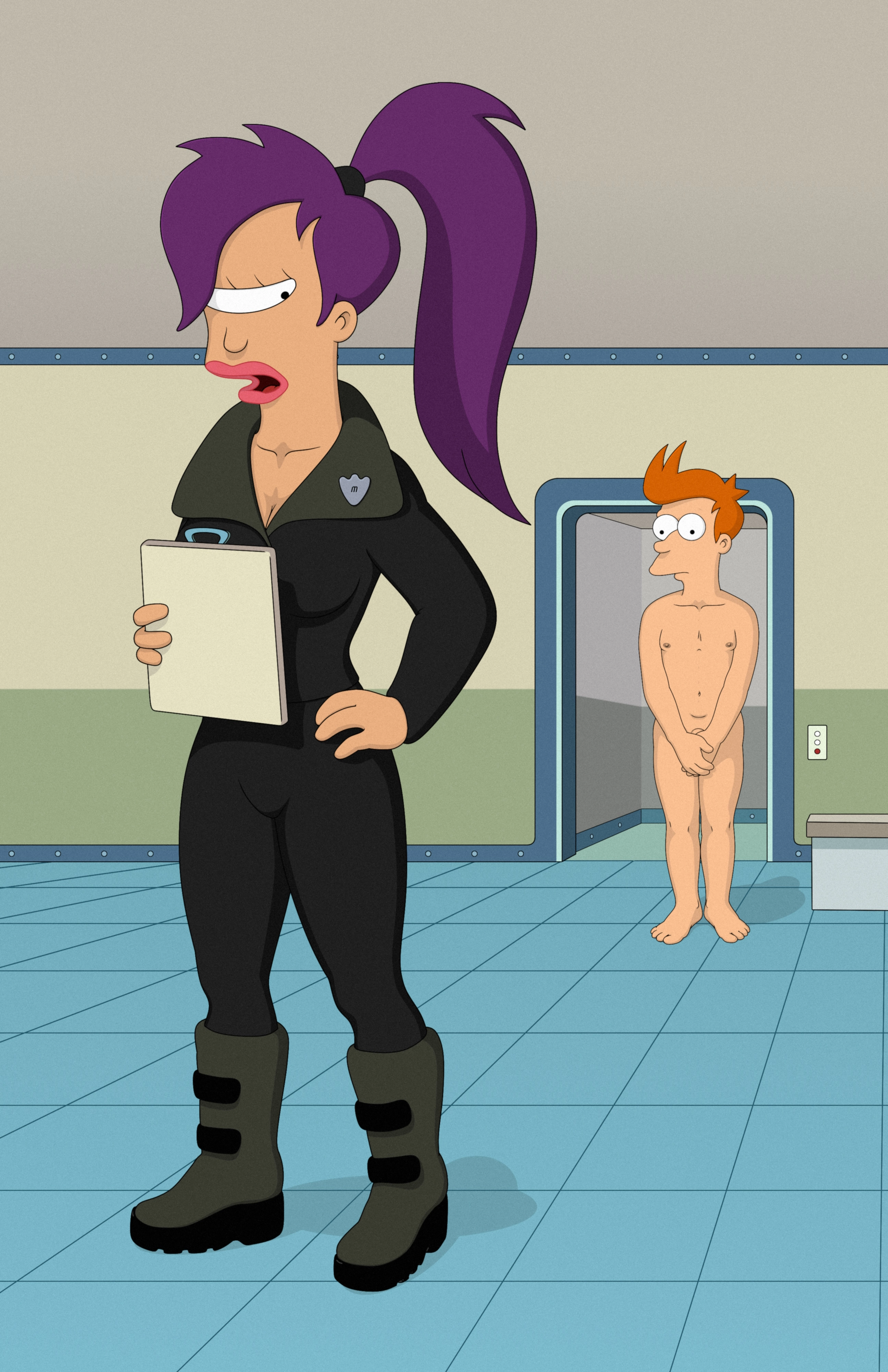 Turanga Leela and Philip Fry - FR2025-01 Futurama